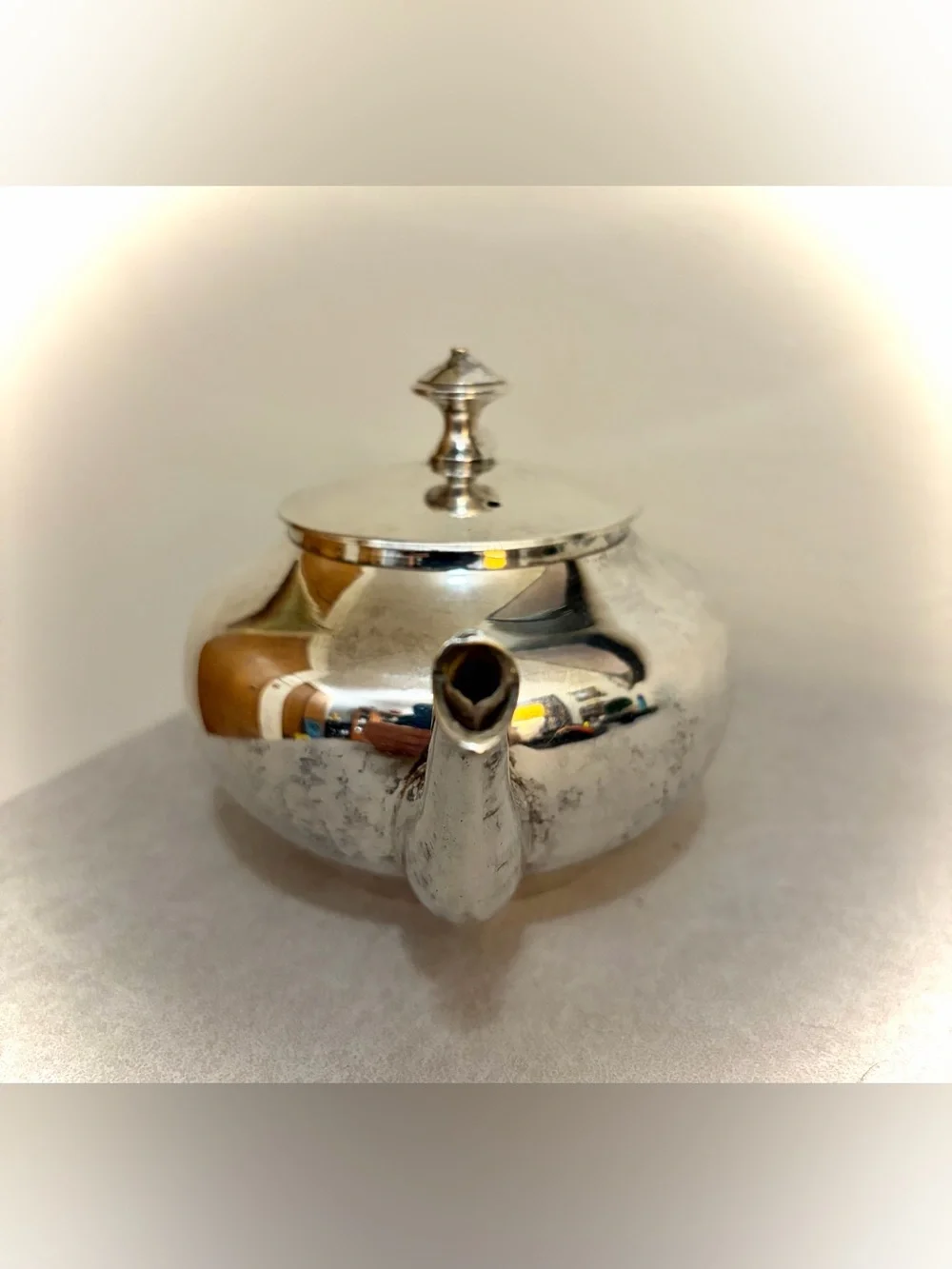 Restoration Hardware RAJ TEAPOT Silver Plate Made In India with Lid and Tea Pot